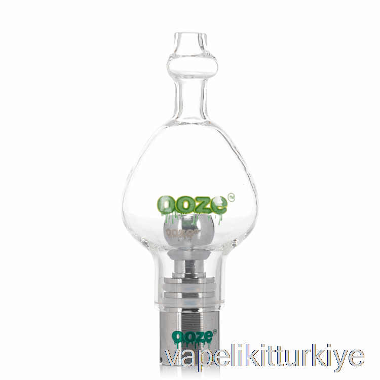 Vape Likit Ooze çift Kuvars Cam Küre 510 Atomizer Bulutu